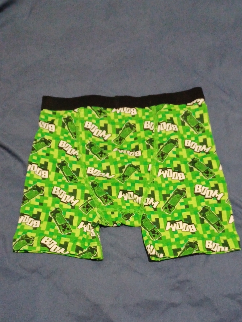 9 Pairs Of Minecraft Underwear For Boys Size 8 - Picture 4 of 12